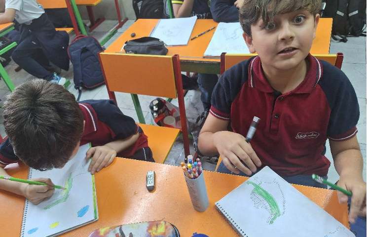 آموزش کاریکاتور اشک تمساح پایه چهارم 8