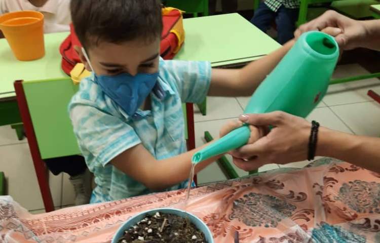 آموزش کاشت گیاه با قصه گویی 5