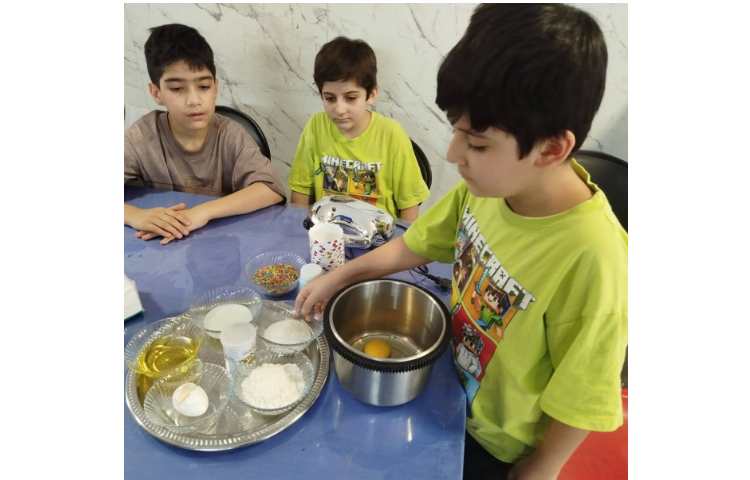 آموزش کاپ کیک پایه ی دوم وسوم 7