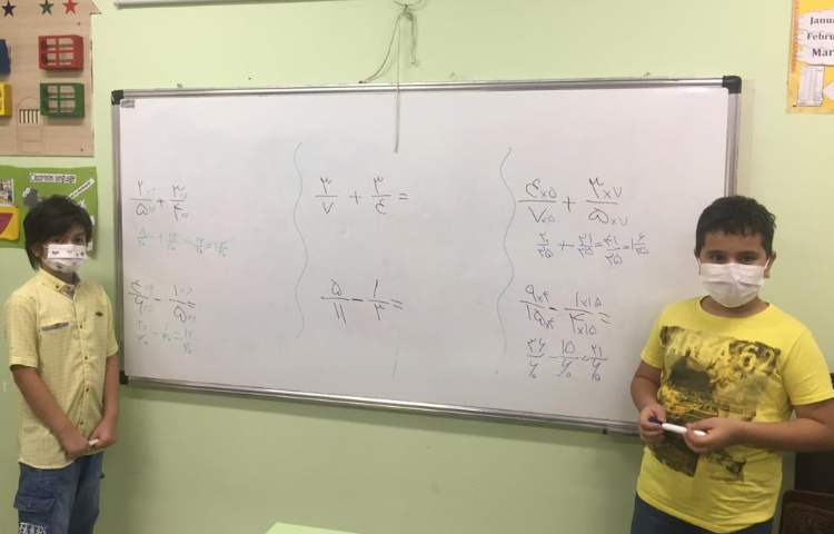 آموزش کسرها 1