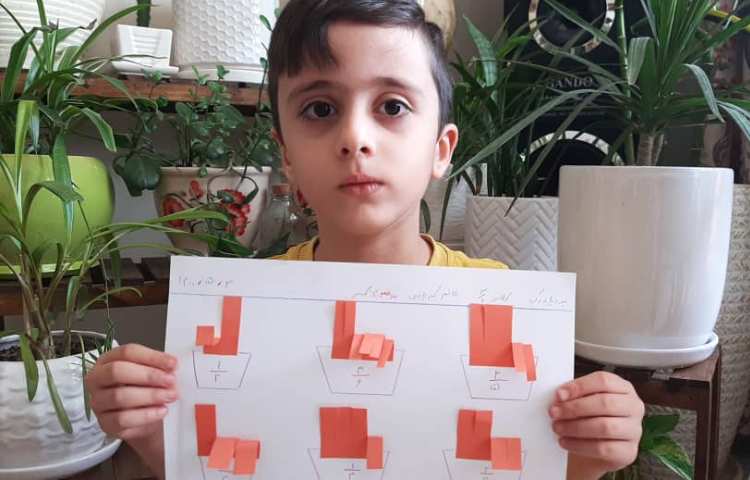 آموزش کسرها 8