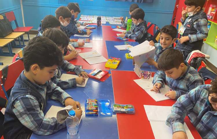 :آموزش کشیدن خانه مادربزرگ با اشکال هندسی، کلاس قاصدک