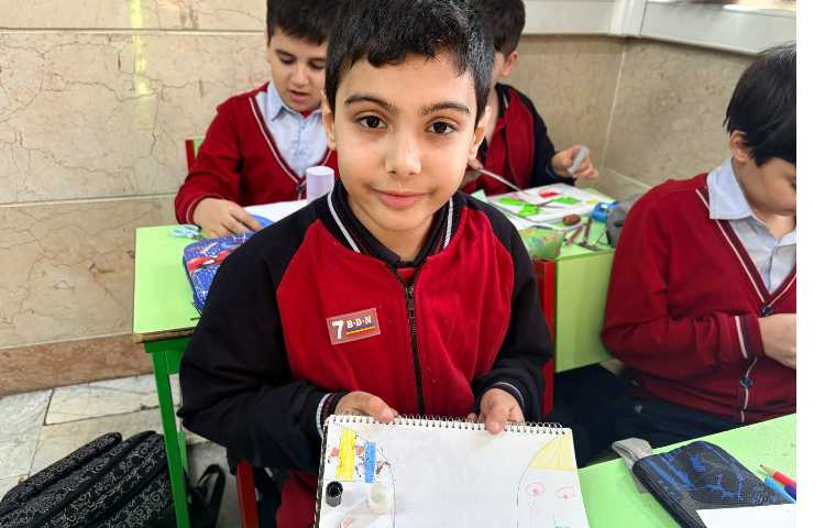 آموزش کلاژ صورت شاد و غمگین 3