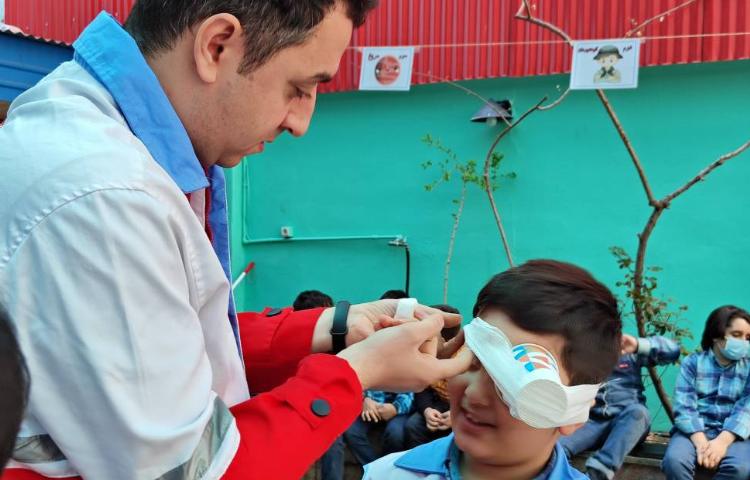 :آموزش کمک های اولیه به مناسبت چهارشنبه سوری 19