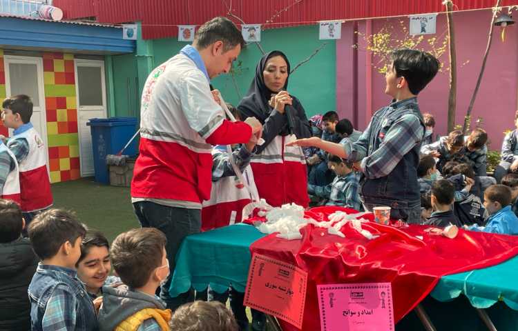 :آموزش کمک های اولیه به مناسبت چهارشنبه سوری 3