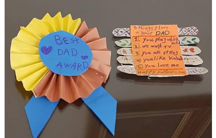 آندیا حق بیان Happy Fathers Day 1