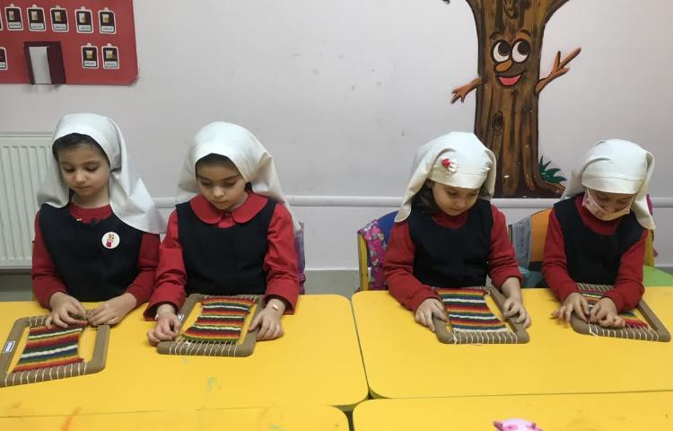 اتمام گلیم بافی 3