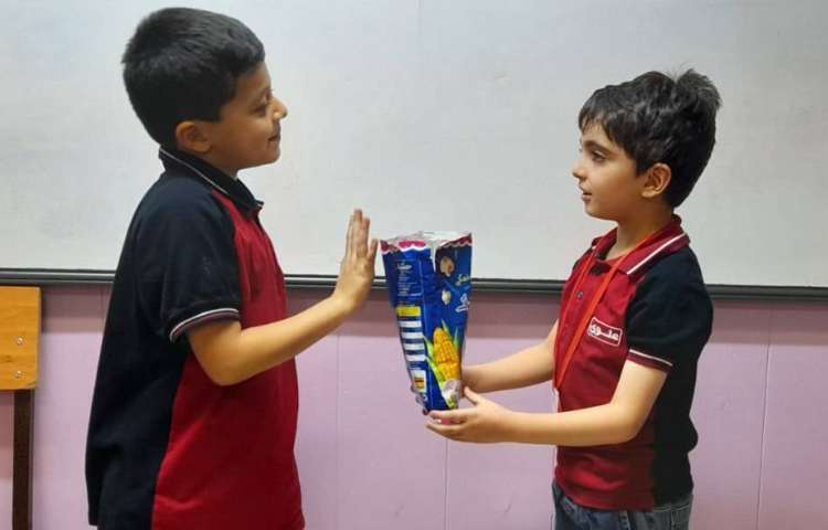 اتیکت آموزش درس کلمات جادویی ( بفرمایید، متشکرم و...)