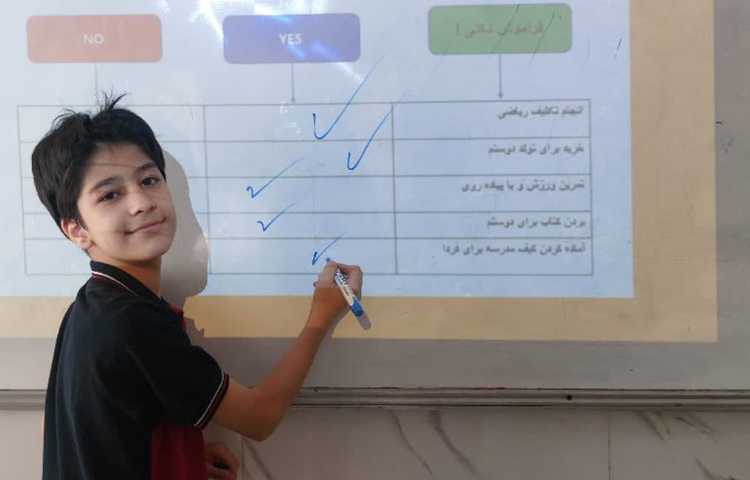 اتیکت برنامه ریزی روزانه 3