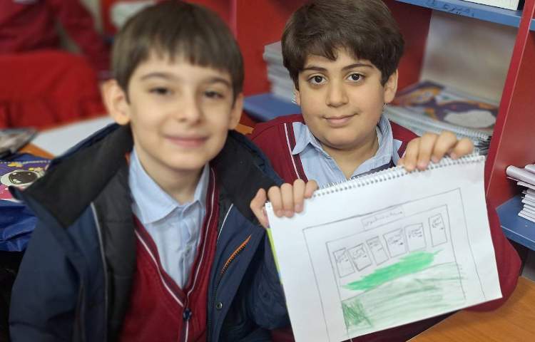 اتیکت - نقاشی- به دلخواه ،زمستان یا برف ، در مورد اتیکت 3