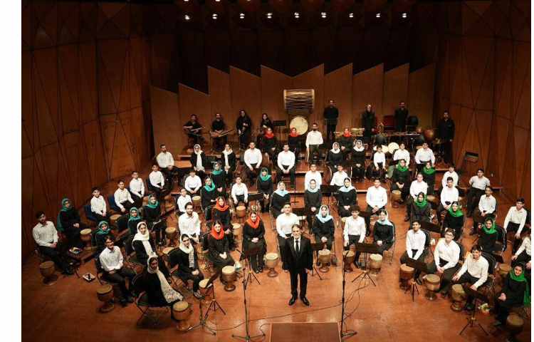 اجرای آرکا کامیار در کنسرت تالار وحدت 1