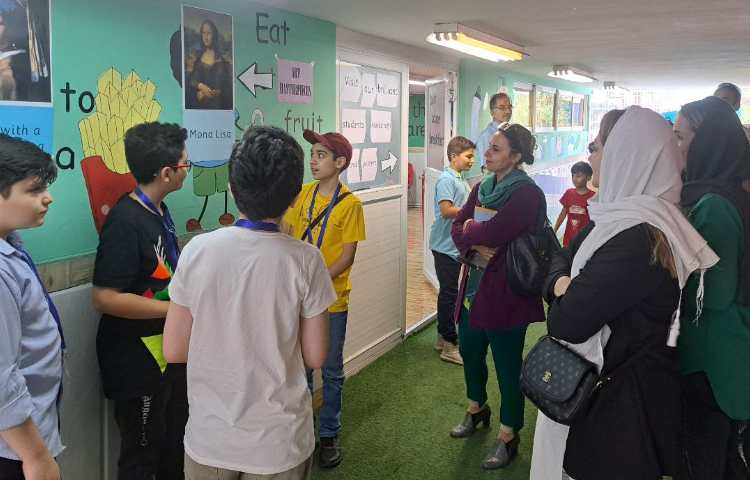 اجرای دانش آموزان پایه پنجم 3