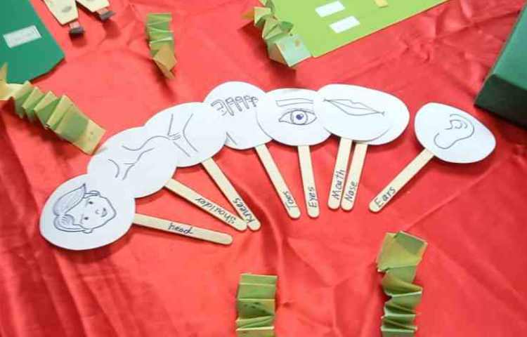 اجرای دانش آموزان پیش دبستان Head,shoulders song 1