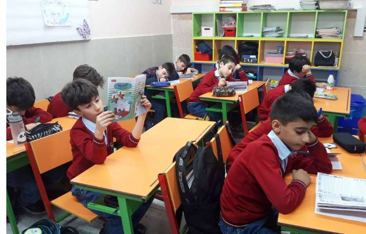 اجرای طرح گنجینه در کلاس 4