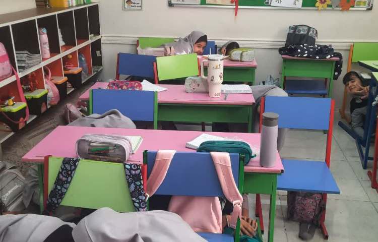 اجرای مانور زلزله 13