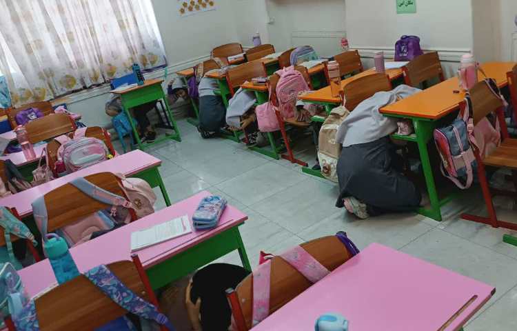 اجرای مانور زلزله 16