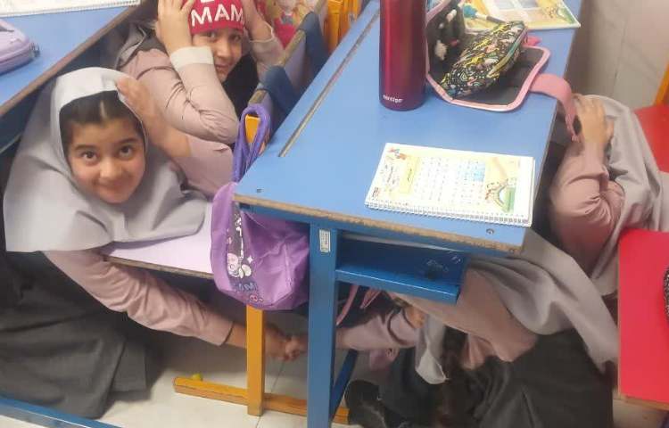 اجرای مانور زلزله 8