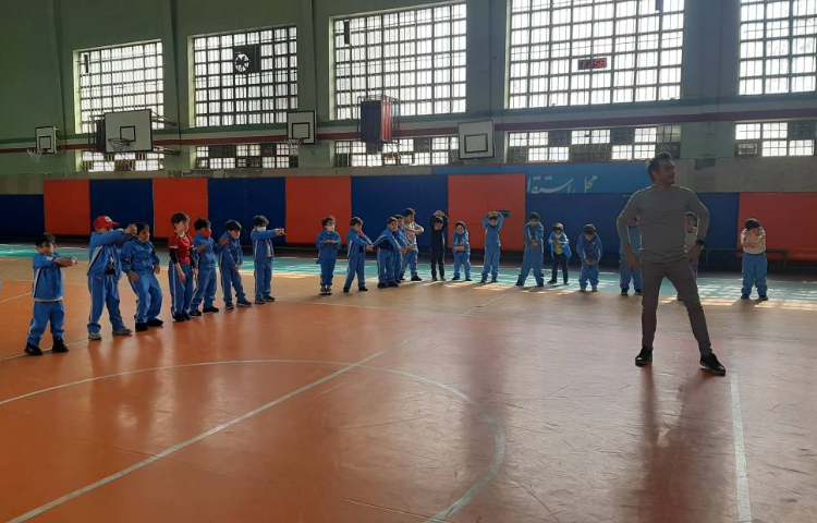 :اجرای نرمش صبحگاهی در زنگ ورزش 4