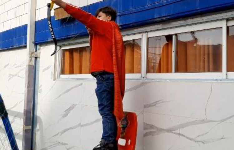 اجرای نمایش " آرش کمانگیر " 2