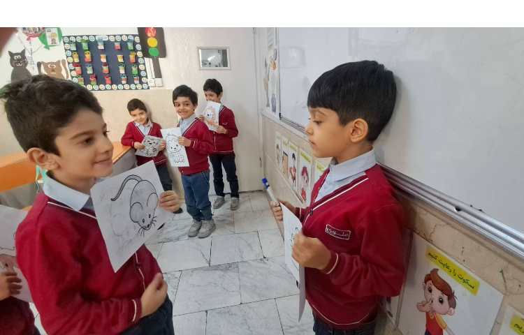 اجرای نمایش برای تدریس درس اردک 2