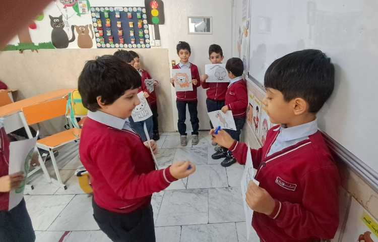 اجرای نمایش برای تدریس درس اردک 3