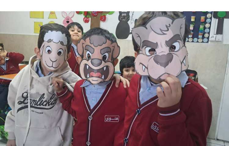 اجرای نمایش برای تدریس درس جنگل 2