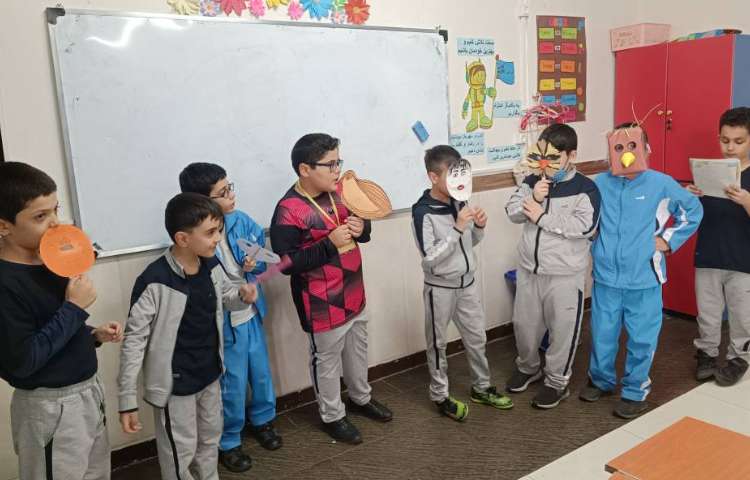 اجرای نمایش بلدرچین و برزگر 1