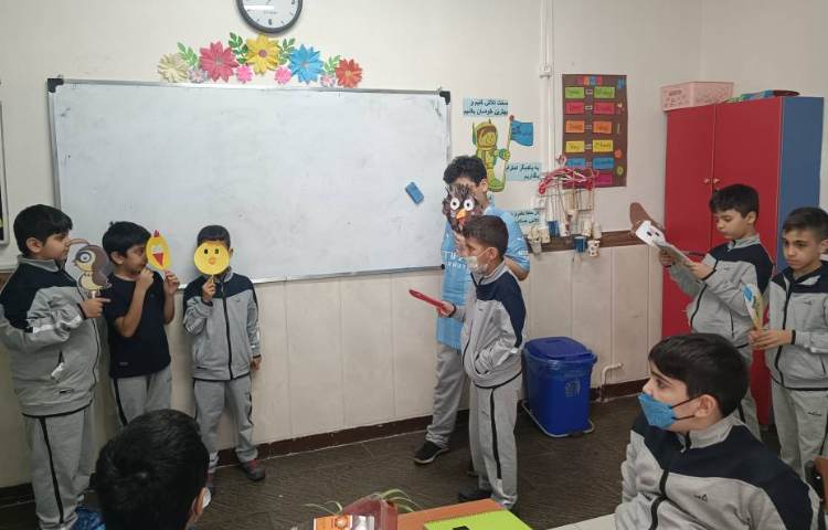 اجرای نمایش بلدرچین و برزگر 3