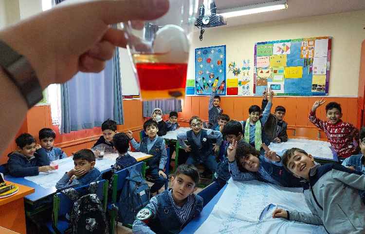 اجرای پروژه‌ی طبقات رنگی 1