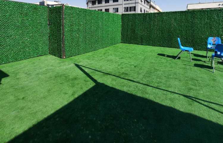 احداث حیاط دوم (پشت بام) 3