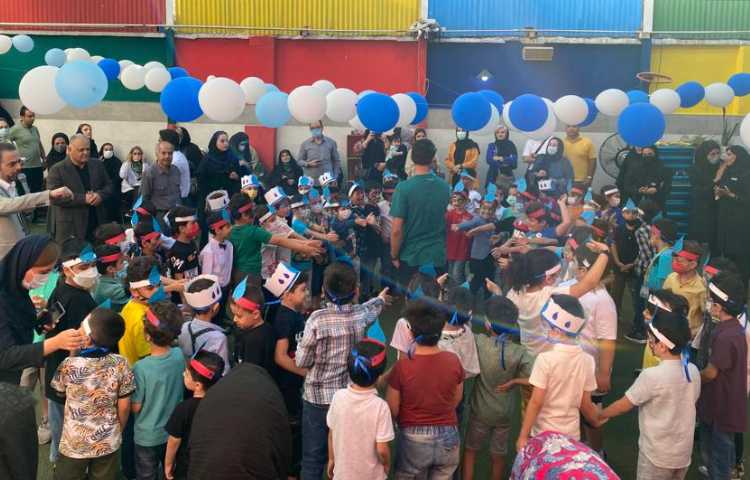 :اختتامیه پایگاه تابستانی(شادی،بازی،هیجان) پایه اول 43