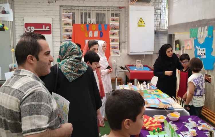 اختتامیه پایگاه تابستانی دبستان 22