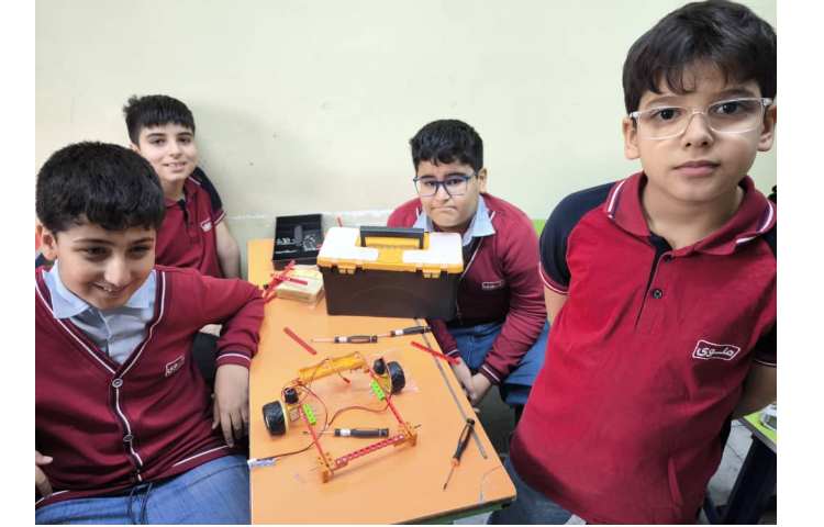 ادامه ساخت ماشین روباتیک 4