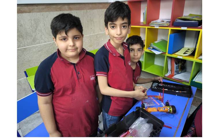 ادامه ساخت ماشین روباتیک 5