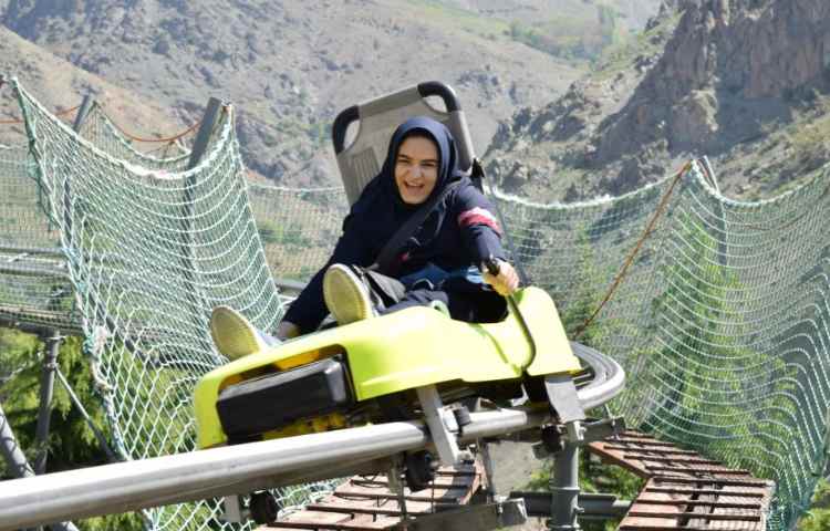 ادو هیجان انگیز سورتمه دربند 6