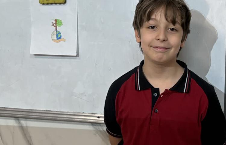 ارائه دانش‌آموزان در زنگ علوم به زبان انگلیسی 5