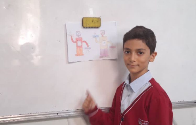 ارائه دانش آموزان در زنگ Math 3