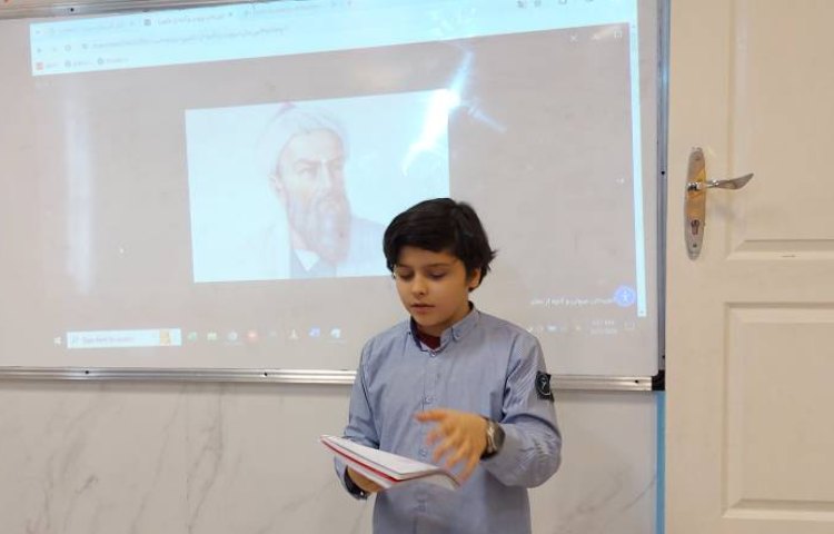 ارائه درس قرآن توسط دانش‌آموزان