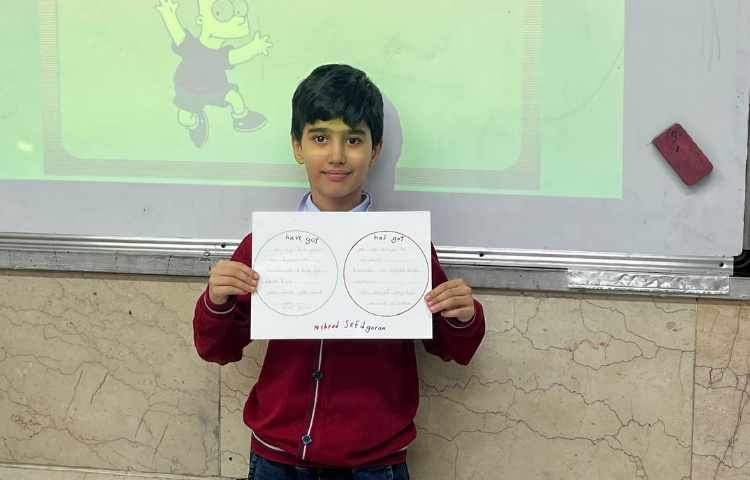 ارائه گرامر دانش آموزان بصورت پوستر و پاورپوینت 1