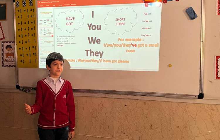 ارائه گرامر دانش آموزان بصورت پوستر و پاورپوینت 2