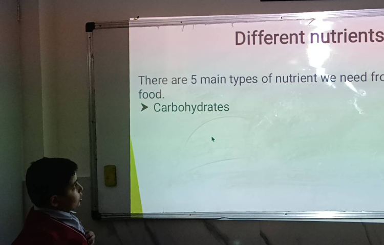 ارائه‌ی دانش‌آموزان در زنگ Science 4