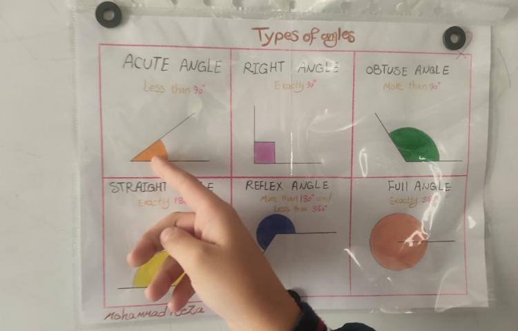 ارائه‌ی پروژه ی Math در مورد مبحث زاویه‌ها 3