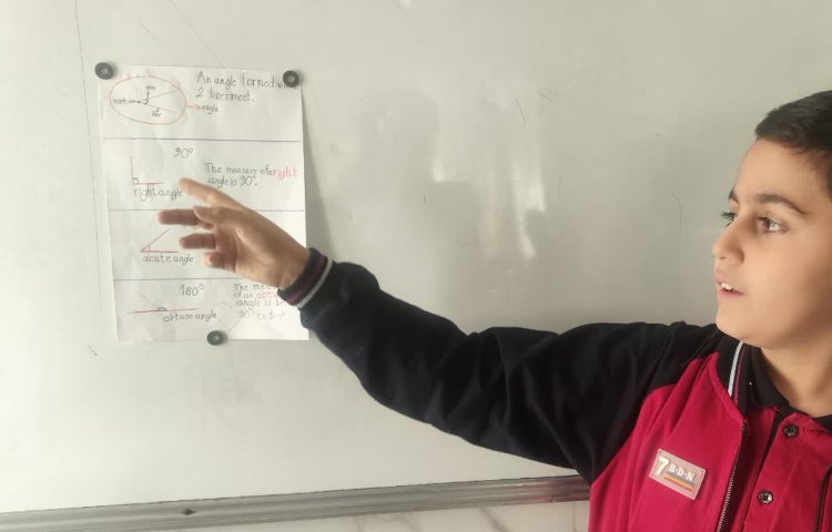 ارائه‌ی پروژه ی Math در مورد مبحث زاویه‌ها 5