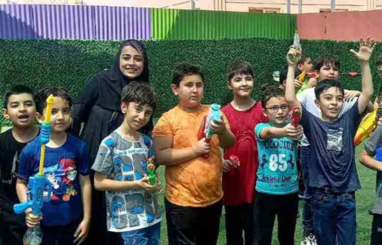 اردوی آب بازی (آخرین روز پایگاه تابستانی کلاس های زبان ) 1