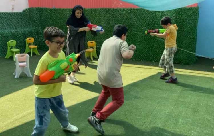 اردوی آب بازی (آخرین روز پایگاه تابستانی کلاس های زبان)