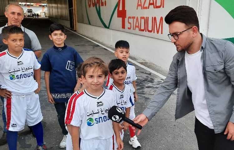 : اردوی استادیوم آزادی، فوتبال لیگ برتر، بازی تیم های استقلال و ملوان 10