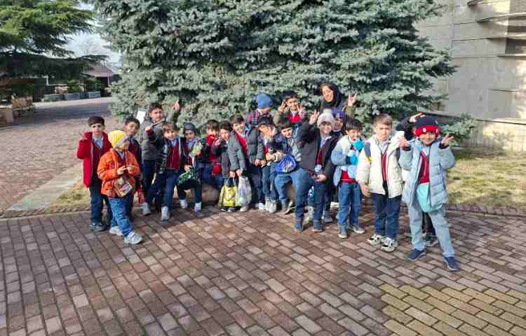 اردوی بازدید از موزه حیات وحش دار آباد 7