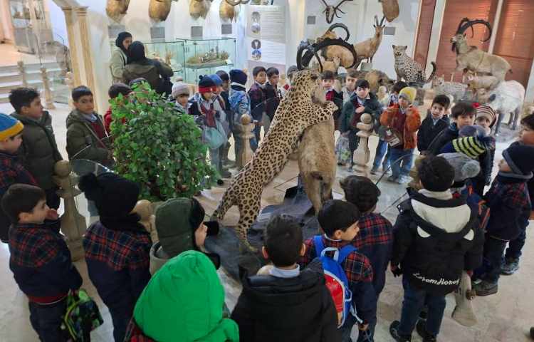 اردوی بازدید از موزه حیات وحش دار آباد 8