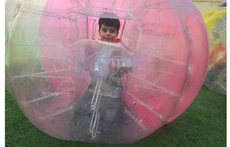 اردوی تابستانه آب بازی و فوتبال حبابی 1