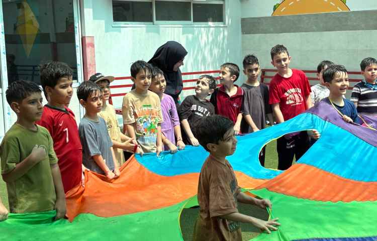 اردوی تلفیقی سپهر دانش قاب برجسته +کف بازی 10